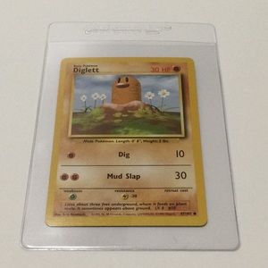 Diglett 30Hp Pokémon Trading Card
